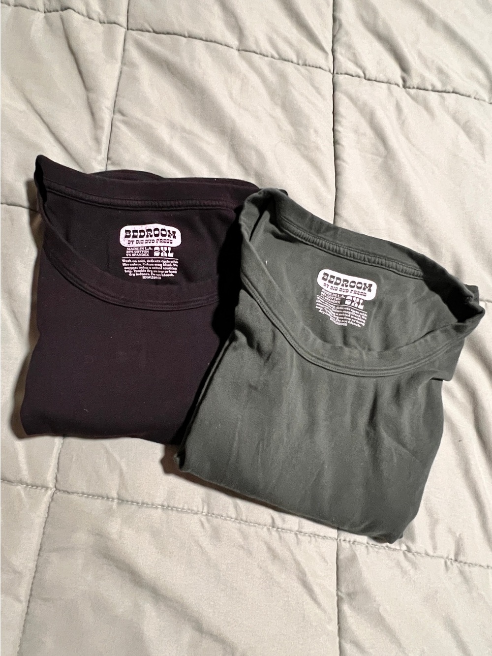 Bundle of 2 Big Bud Press Bedroom TShirts